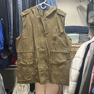 Women's Olive Utility Vest